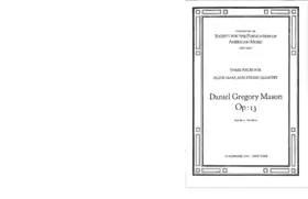 3 Pieces for Flute, Harp and String Quartet