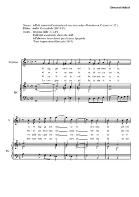 O leggiadri occhi belli - Occhi crudeli