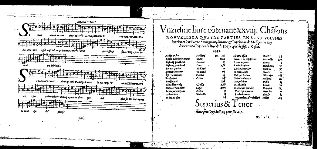 28 Chansons nouvelles - Page 1