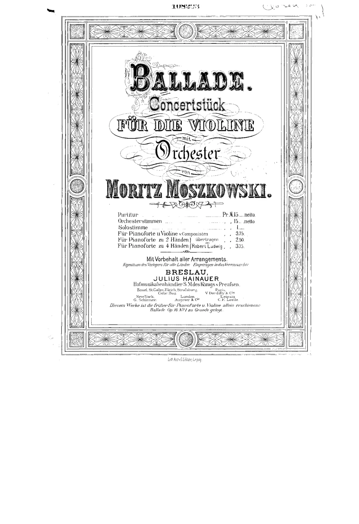 2 Konzertstücke - Page 1