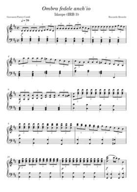 Ombra Fedele Anch'io (Idaspe)