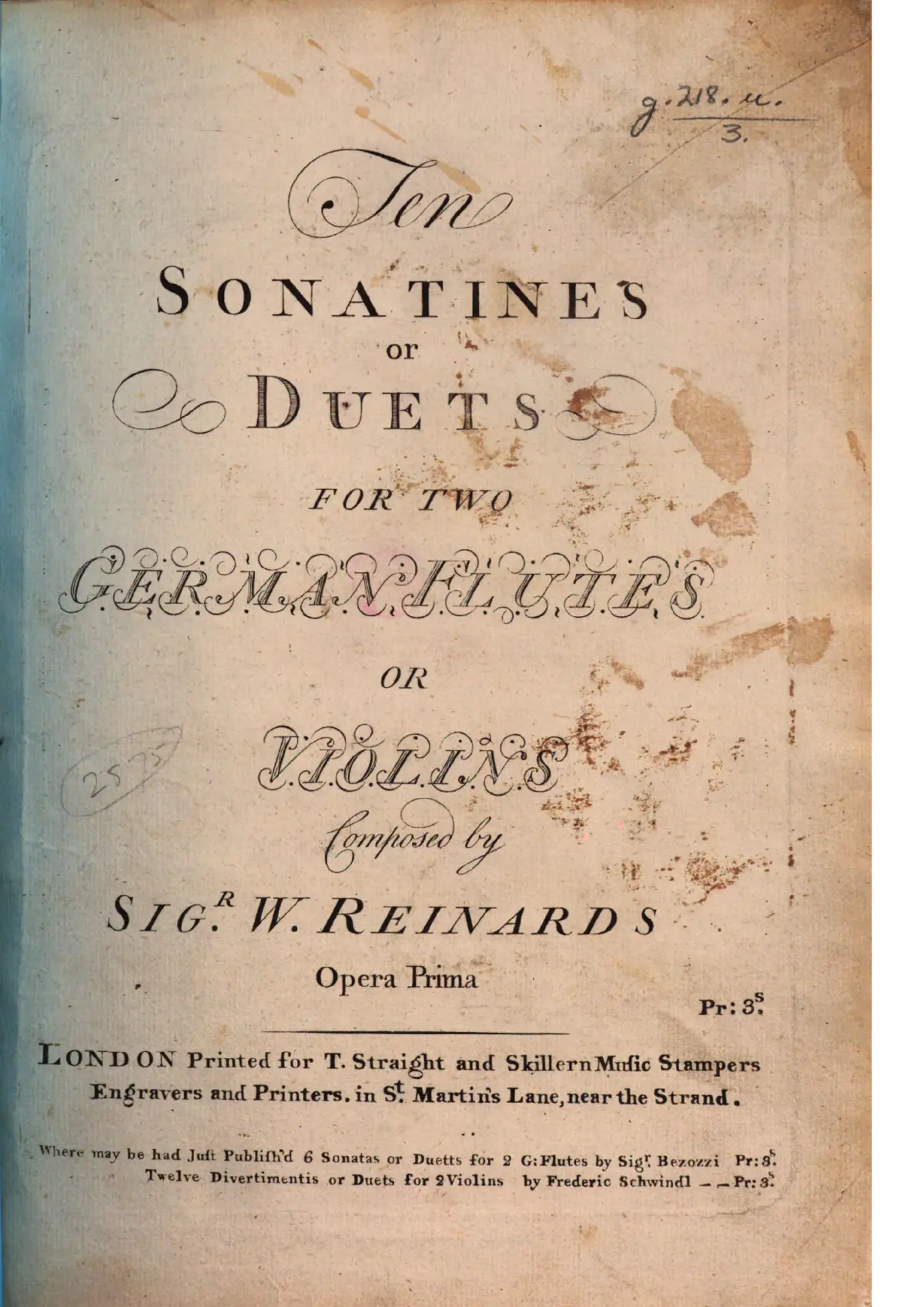 10 Sonatinas or Duets - Page 1