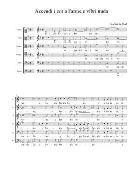 Accendi i cor a l'arme e vibri nuda