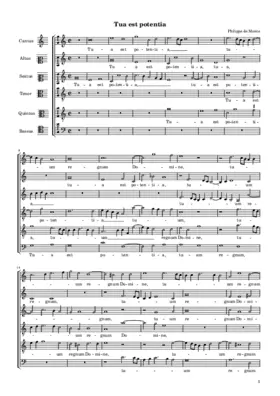Tua est potentia