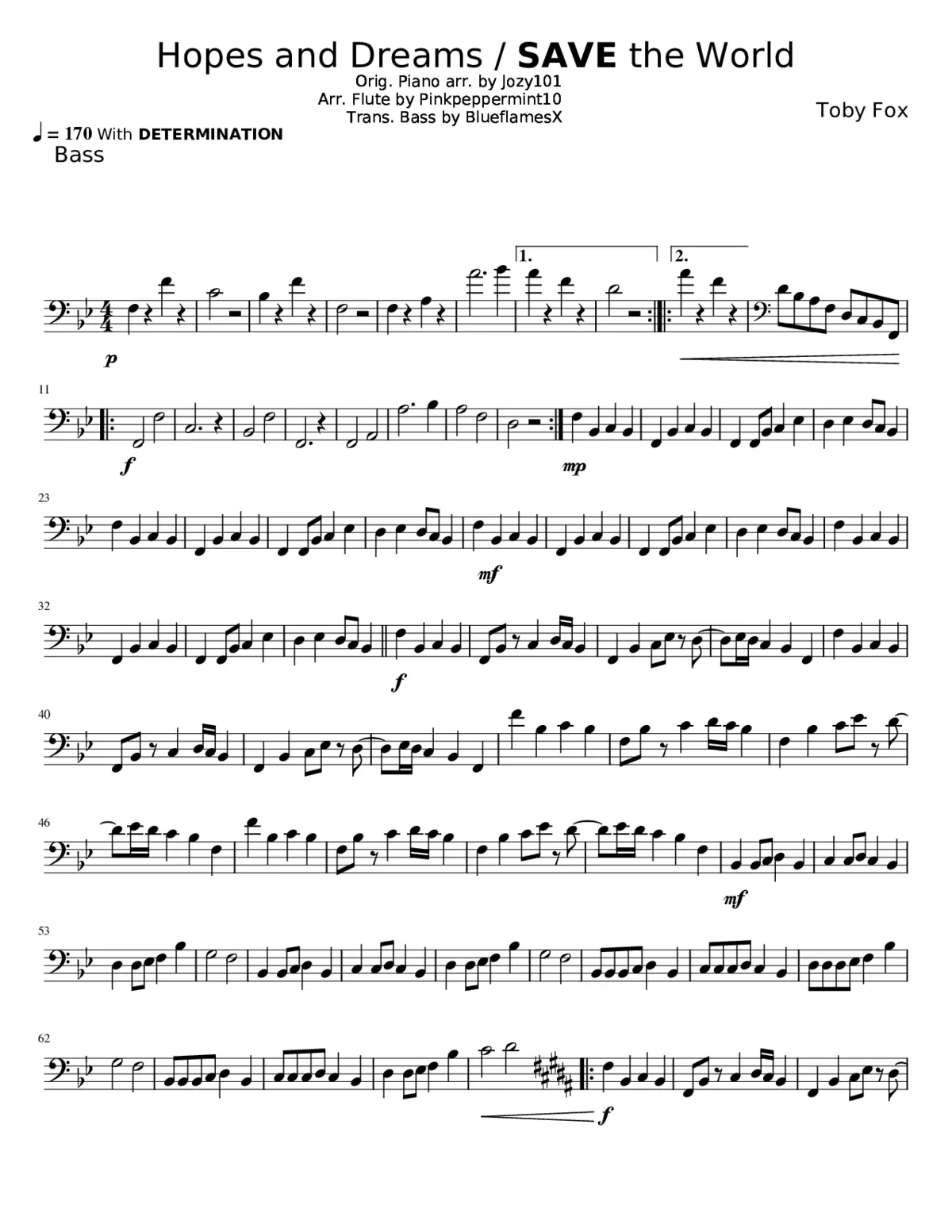 Hopes and Dreams - Page 1