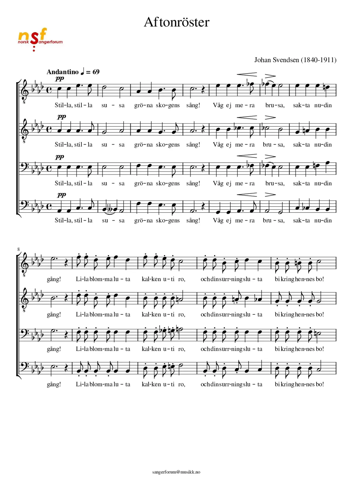 Aftonröster - Page 1