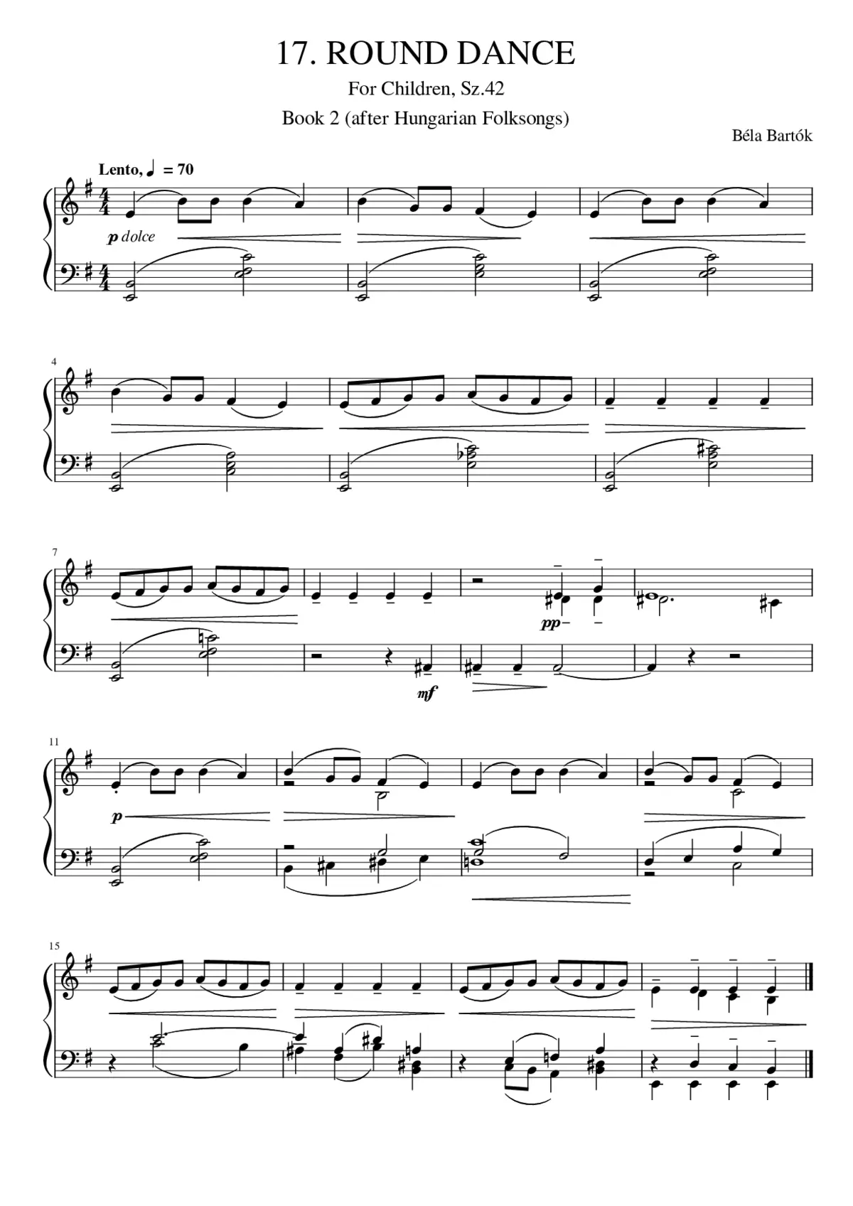 Round Dance - Page 1