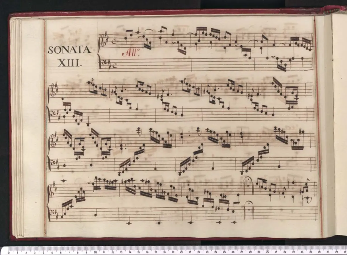 Keyboard Sonata in D major - Page 1