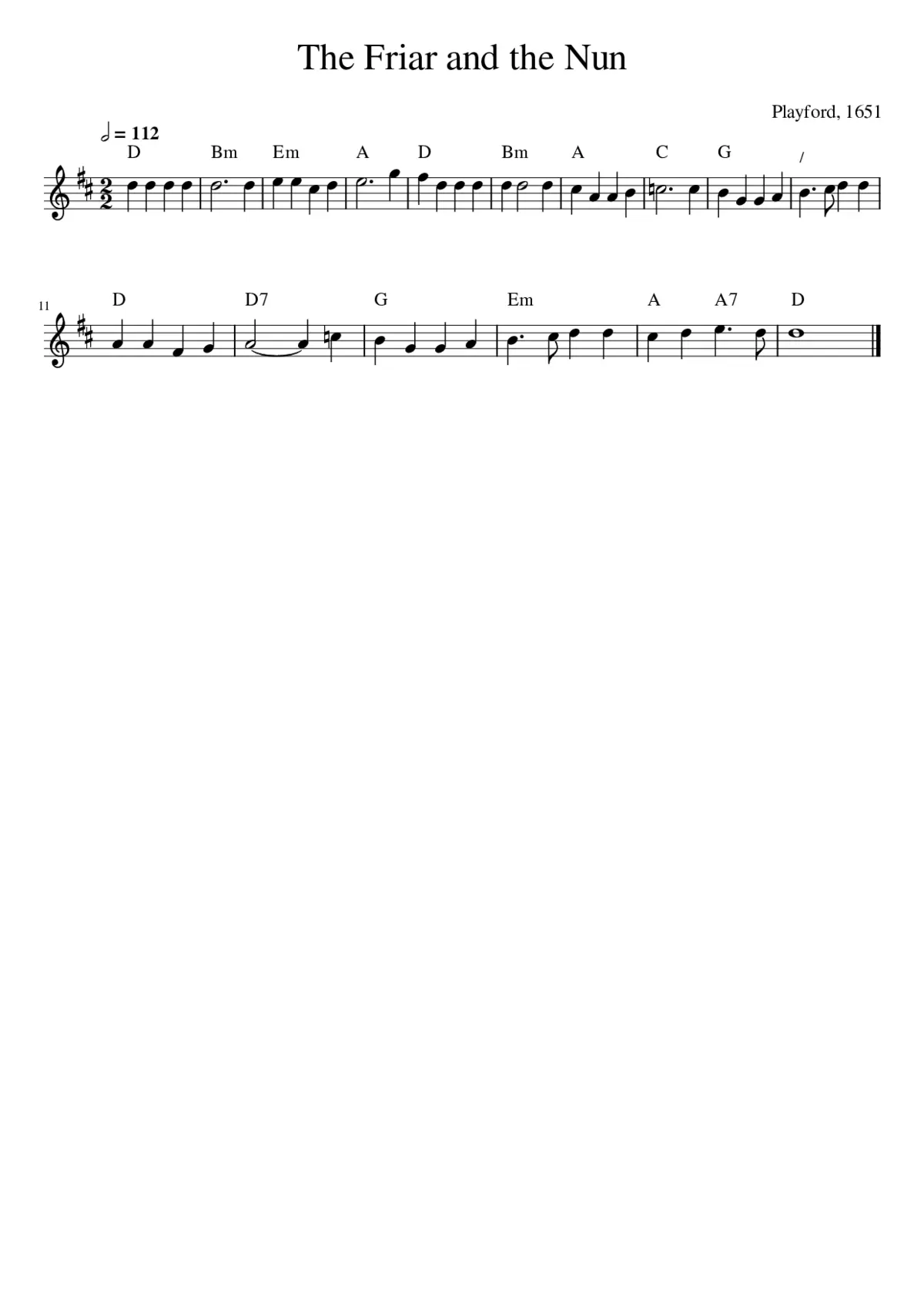 The Friar and the Nun - Page 1