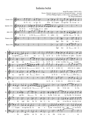 Infinita beltà ch'in voi risplende