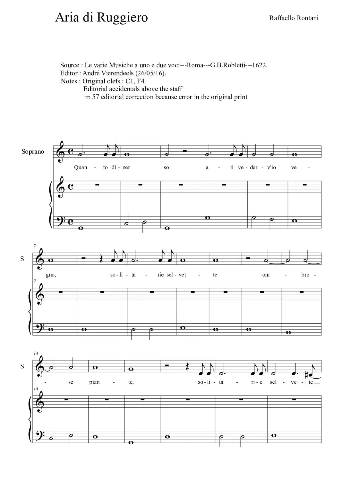 Aria di Ruggiero - Page 1