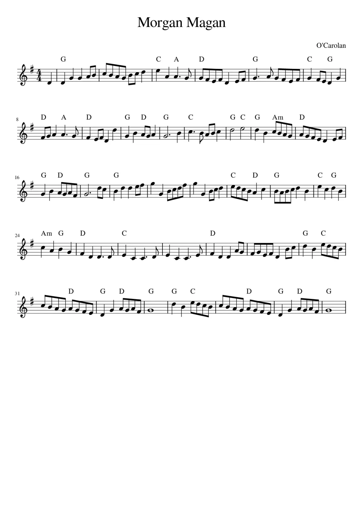 Morgan Magan - Page 1