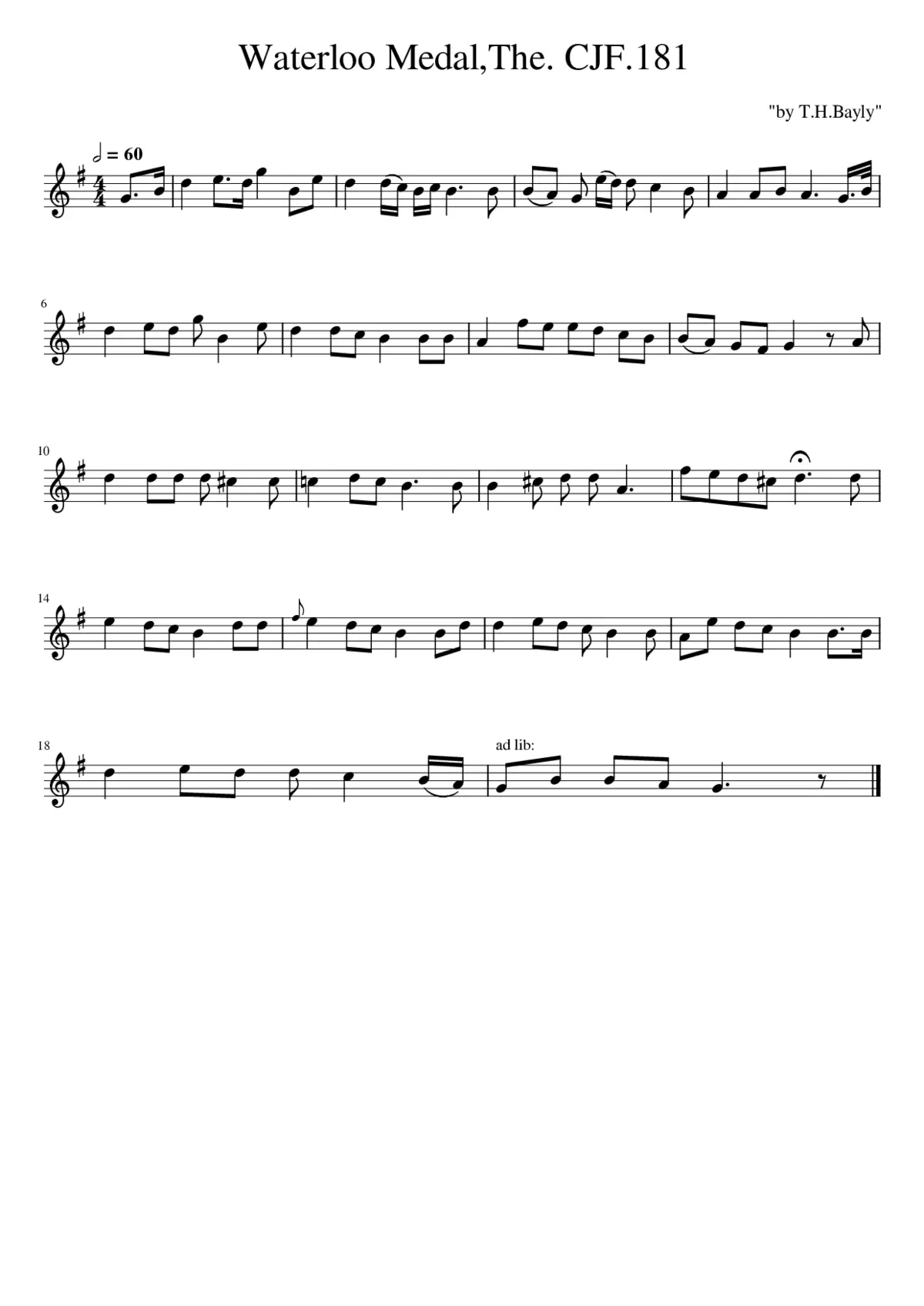 Waterloo MedalThe. CJF.181 - Page 1