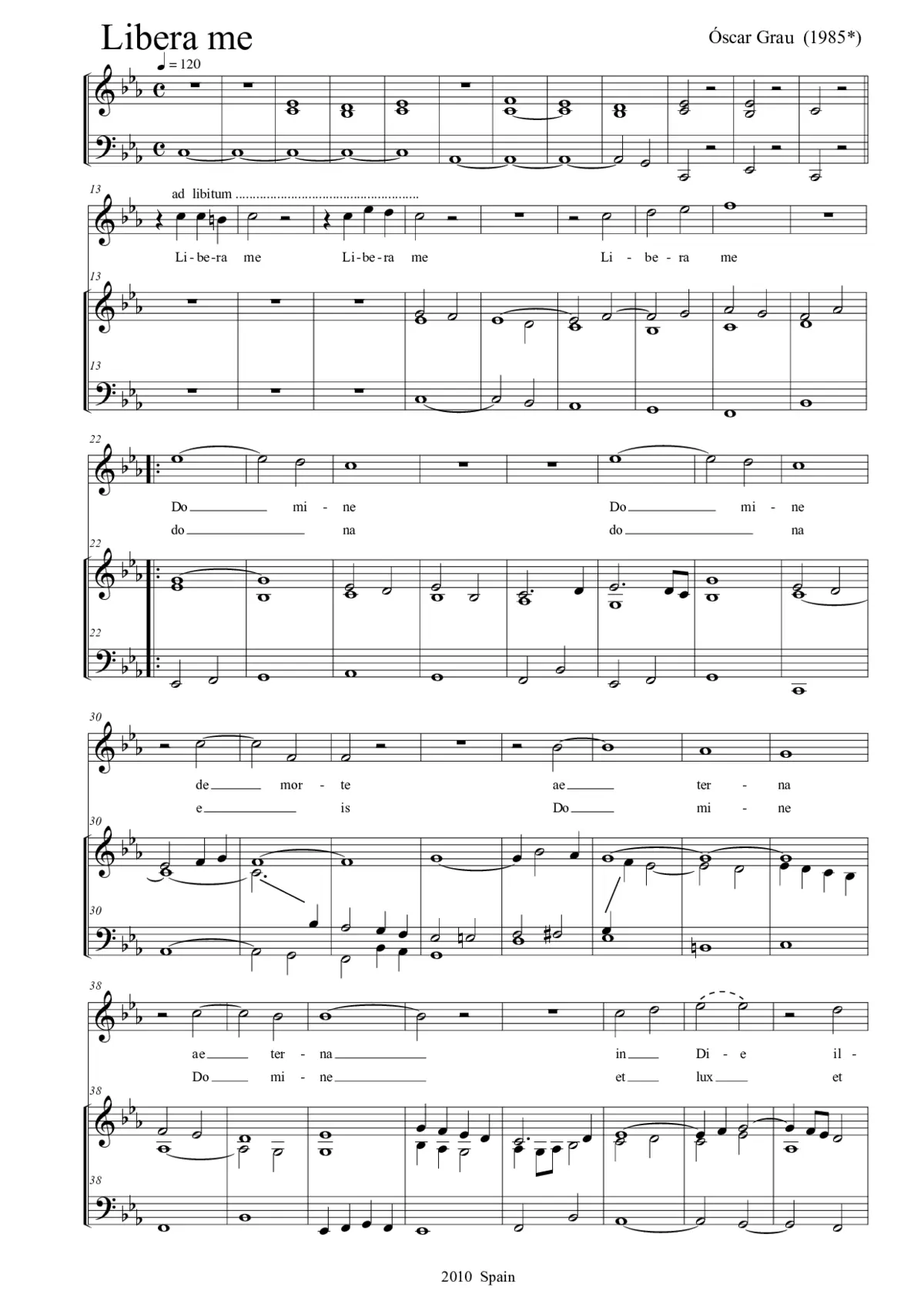 Libera me - Page 1