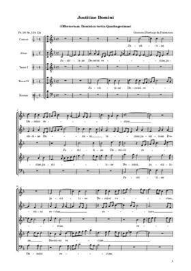 Justitiae Domini 1