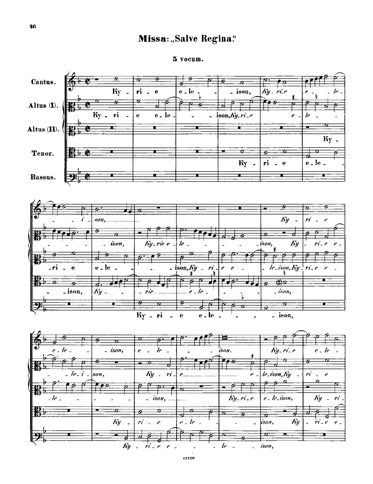 Missa Salve Regina - Page 1