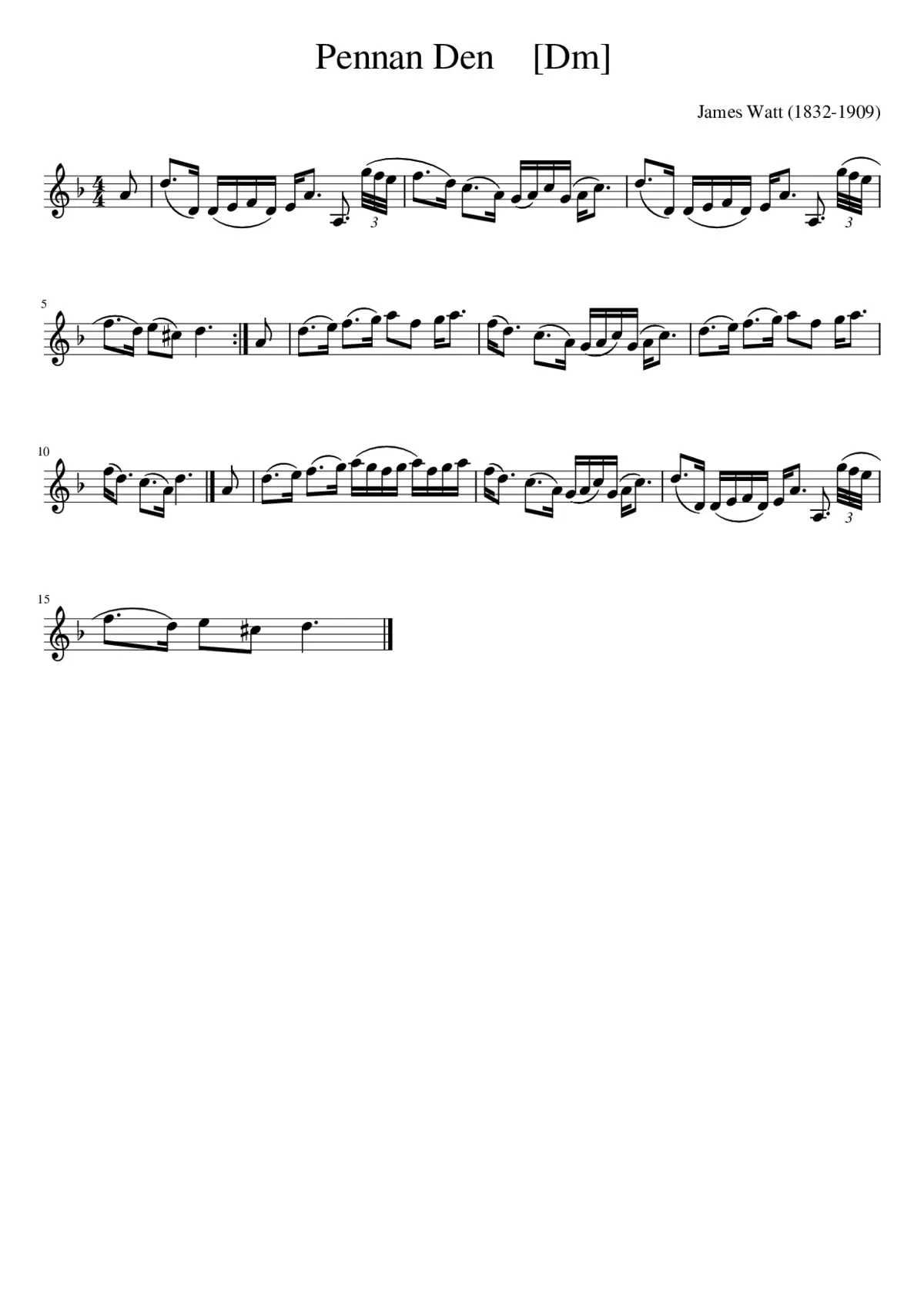 Pennan Den - Page 1