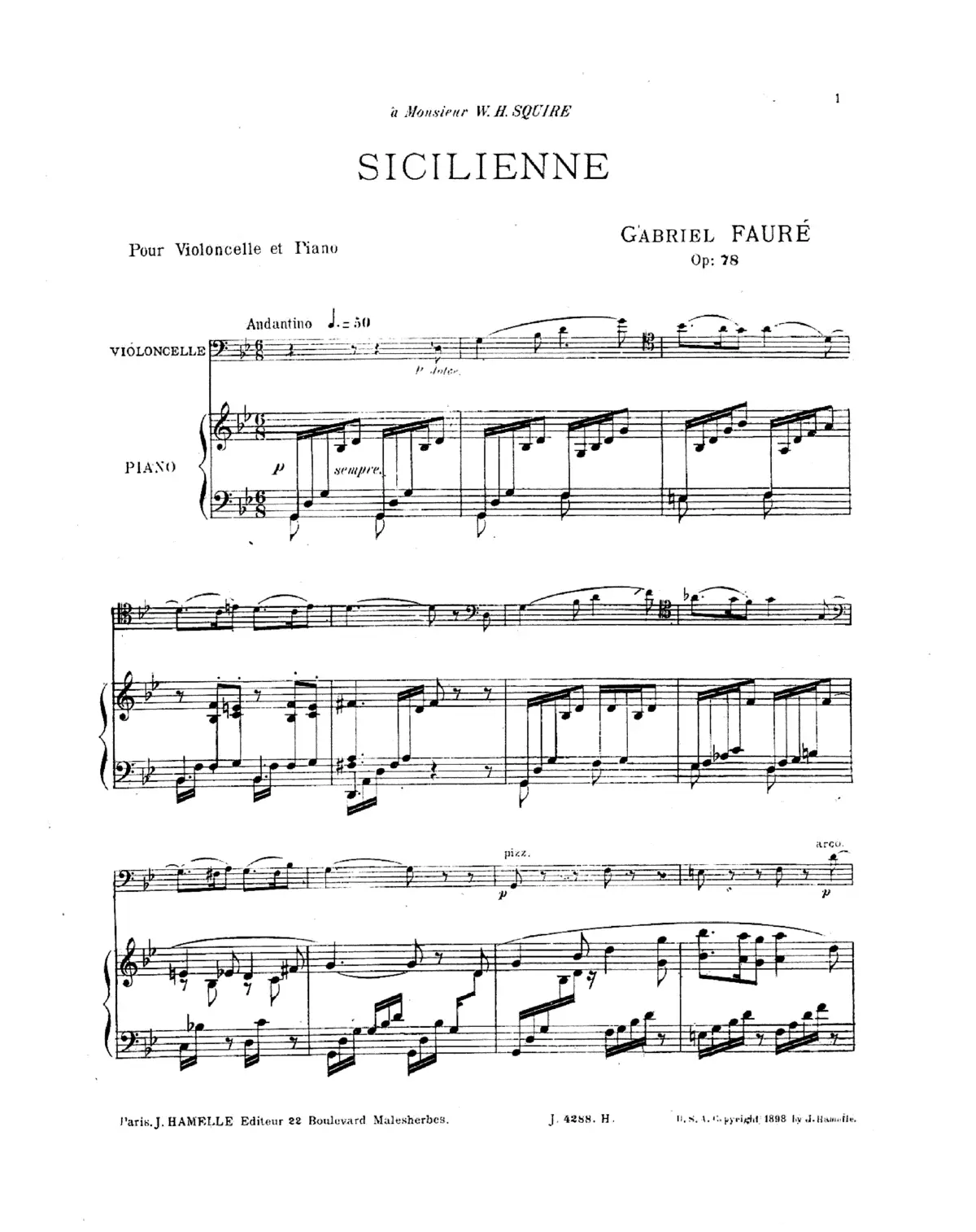 Sicilienne - Page 1