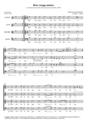 Ben venga amore