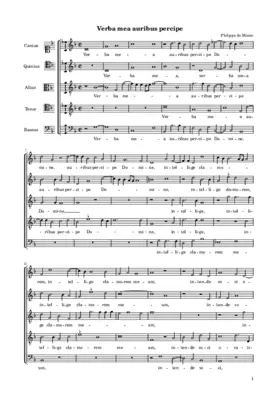 Verba mea auribus percipe