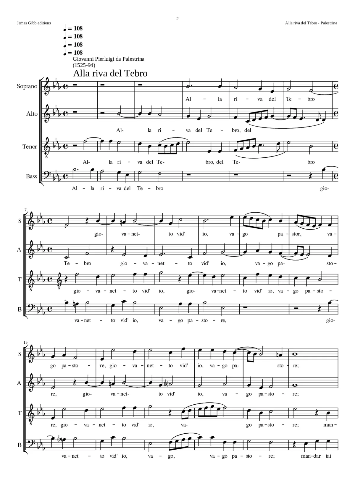 Alla riva del Tebro - Page 1