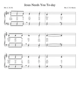 Jesus the tender Shepherd (Morris)