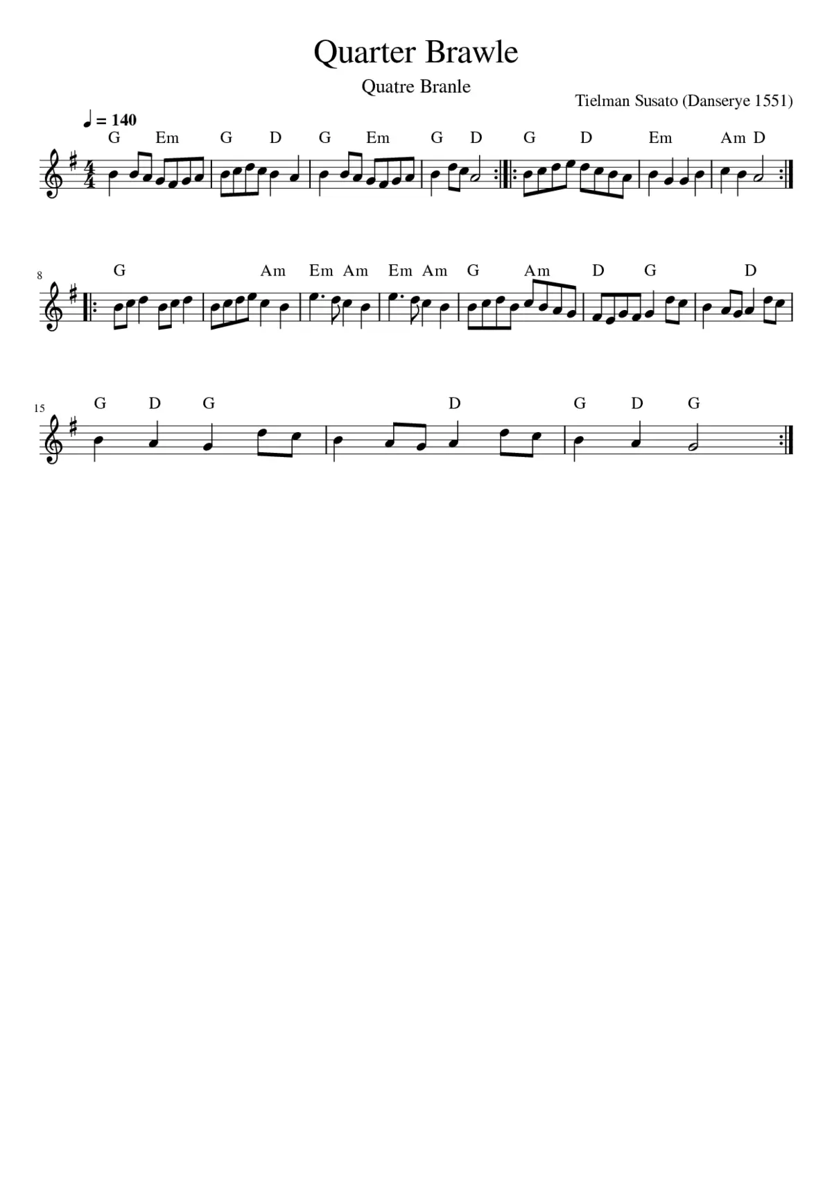 Quarter Brawle - Page 1