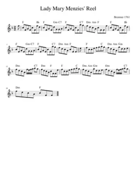 Lady Mary Menzies' Reel