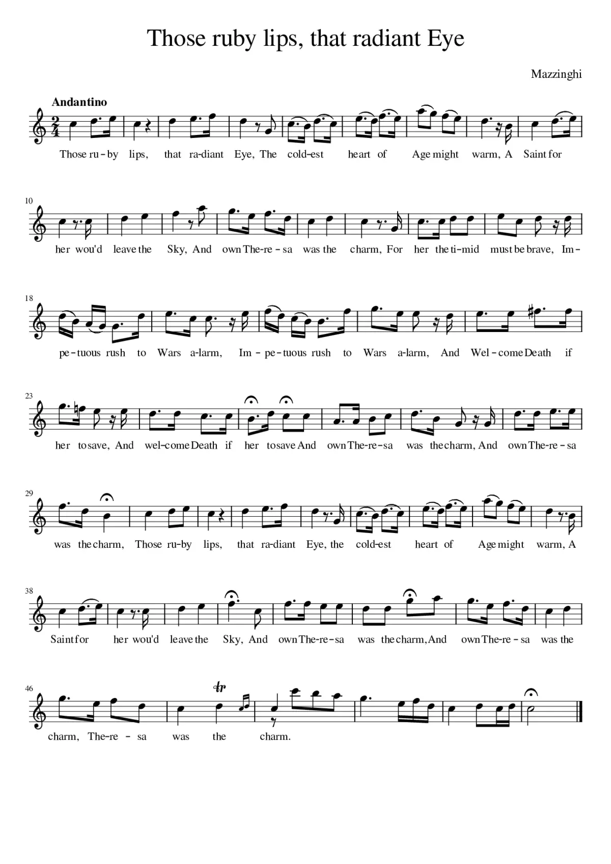 Those ruby lips that radiant Eye - Page 1