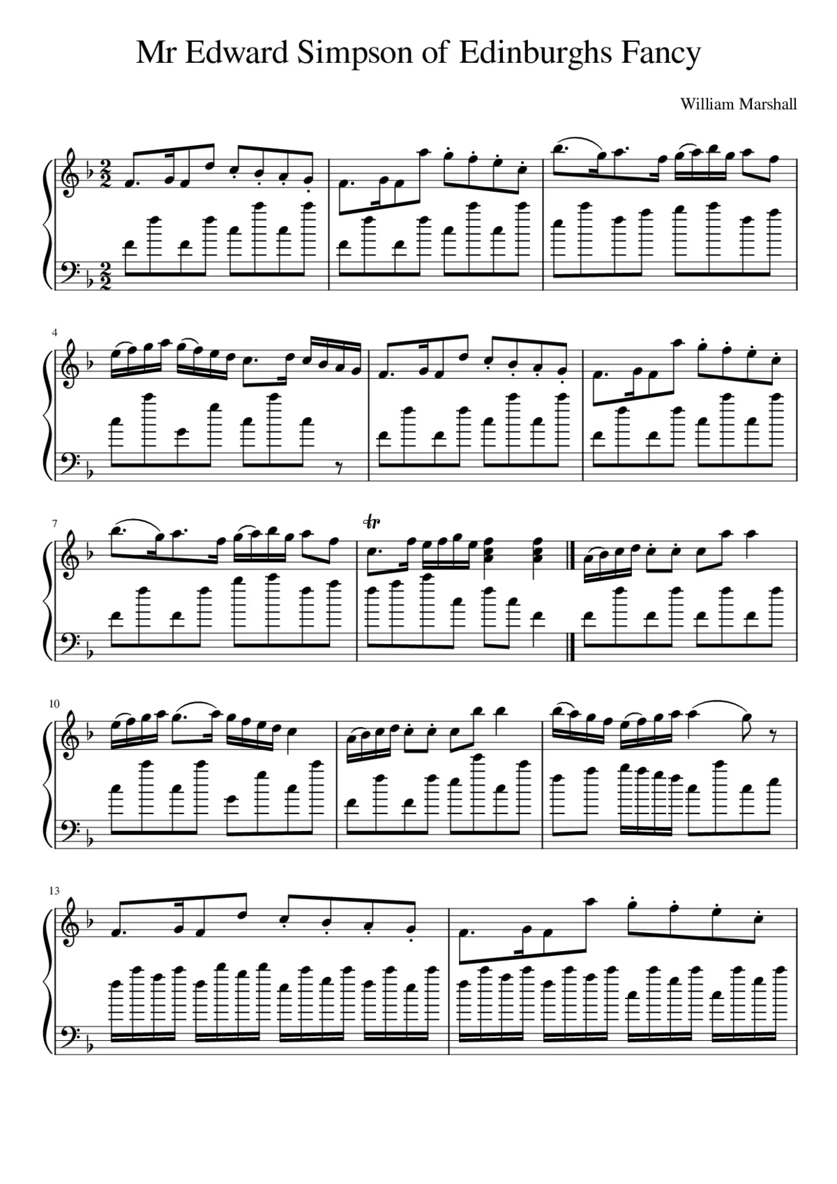 Mr Edward Simpson of Edinburghs Fancy - Page 1