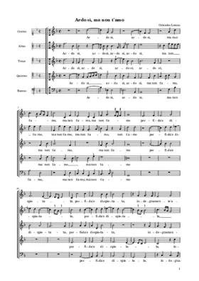 Ardo, sì, ma non t'amo II