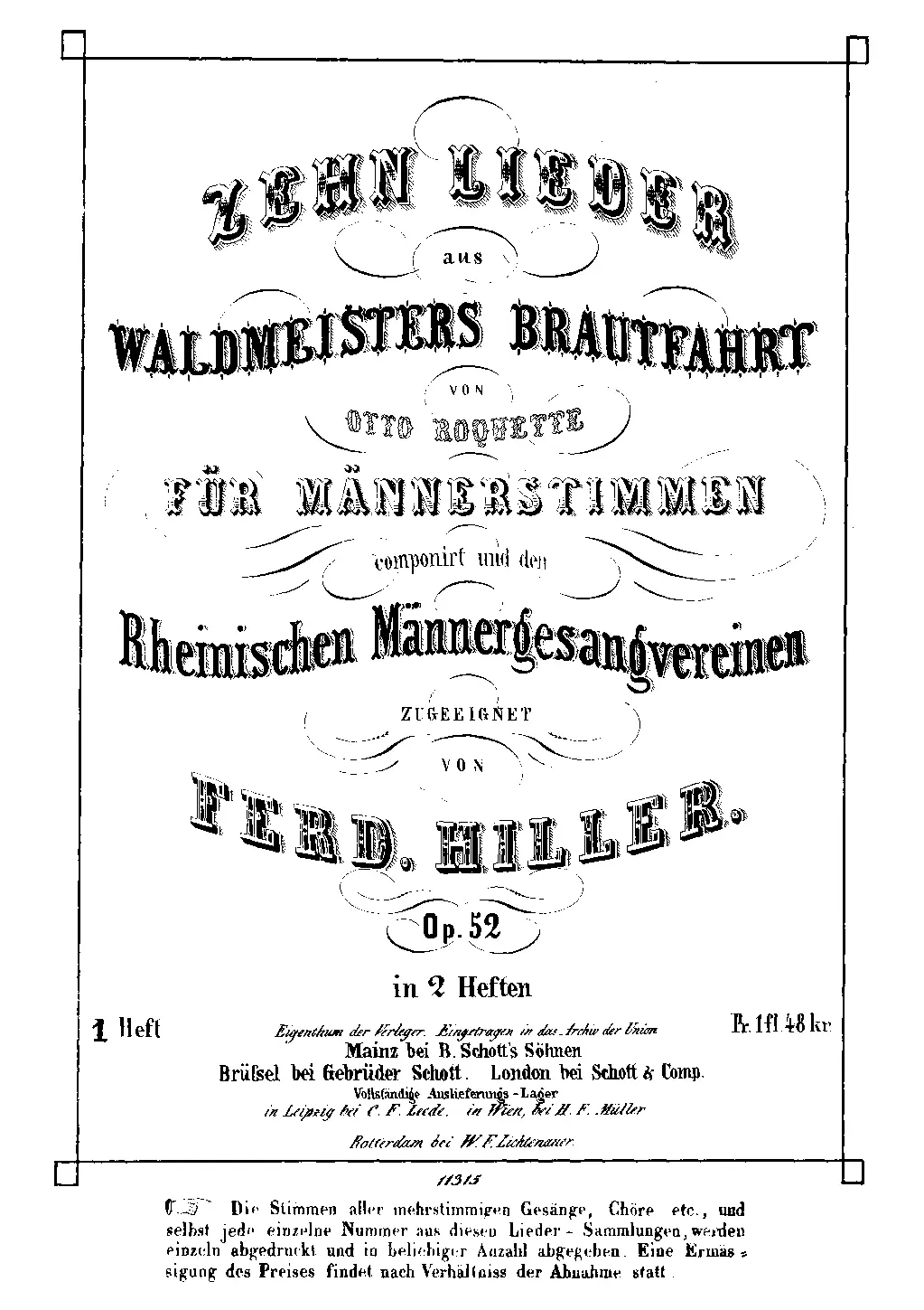 10 Lieder - Page 1