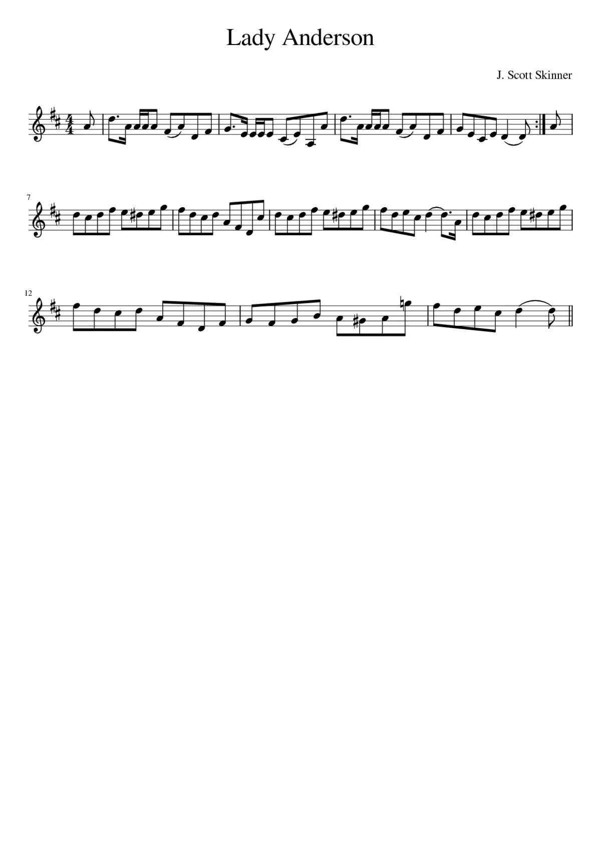 Lady Anderson - Page 1