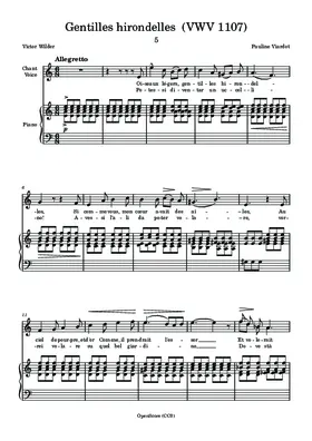 Gentilles hirondelles