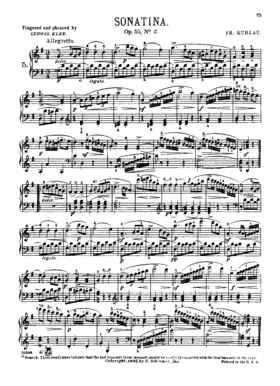 Sonatina in G major