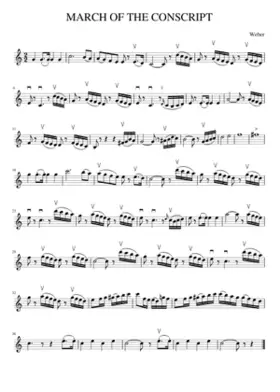 MARCH OF THE CONSCRIPT