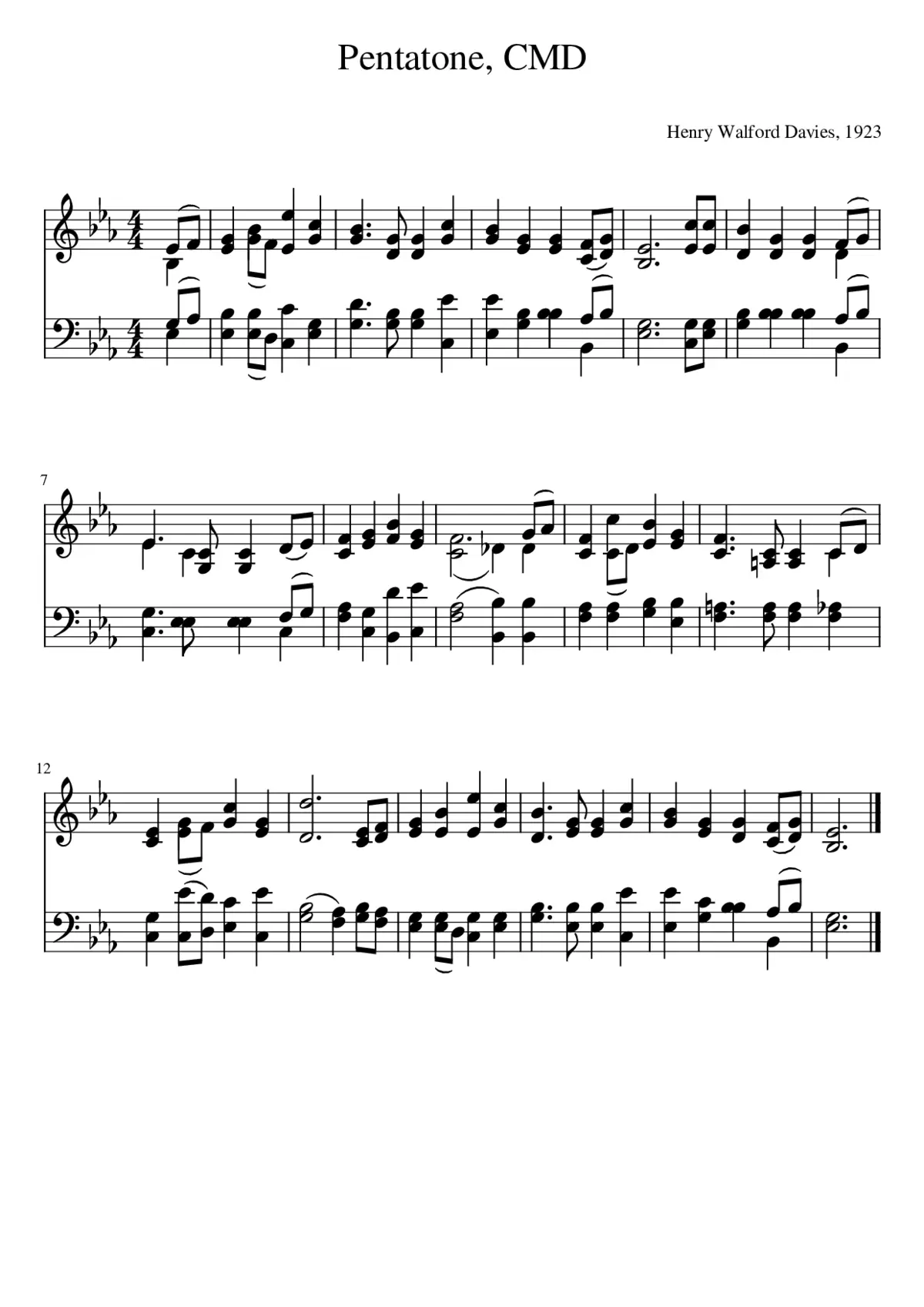 Pentatone - Page 1