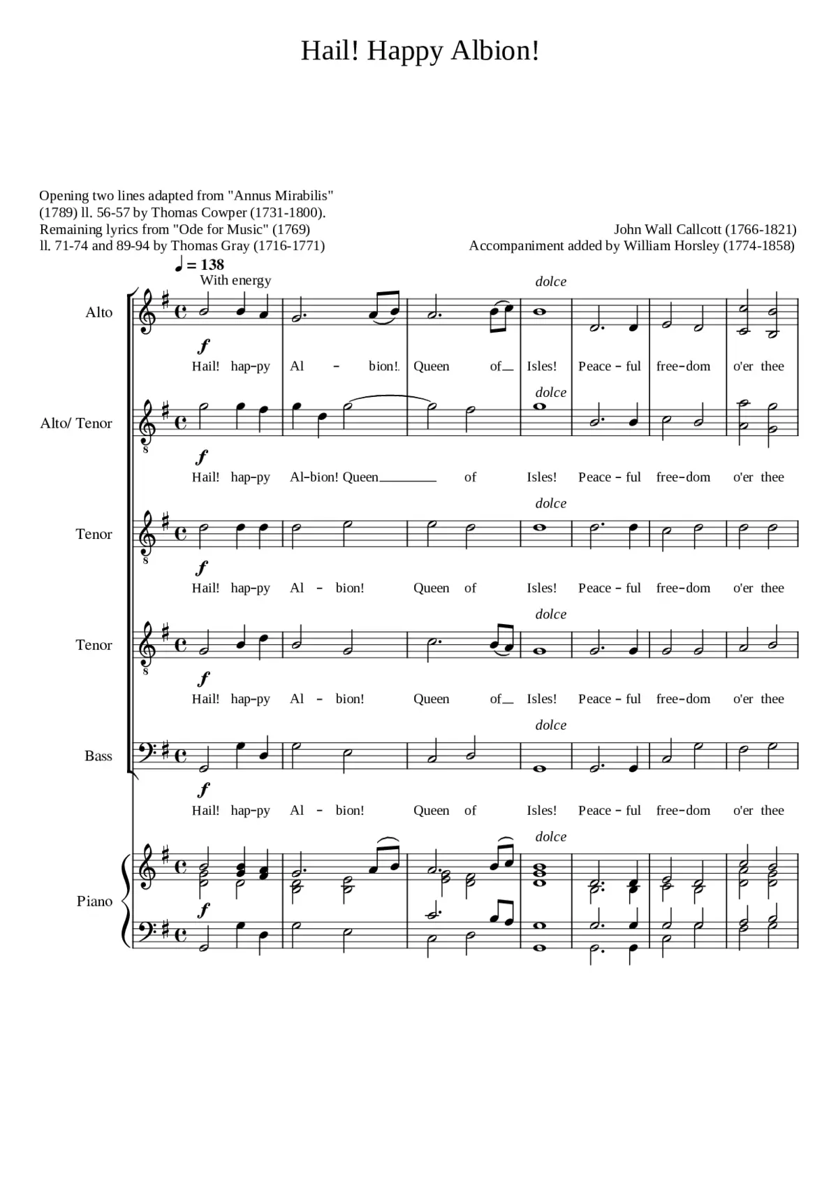 Hail! Happy Albion! - Page 1