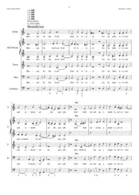 Benedictus in D minor