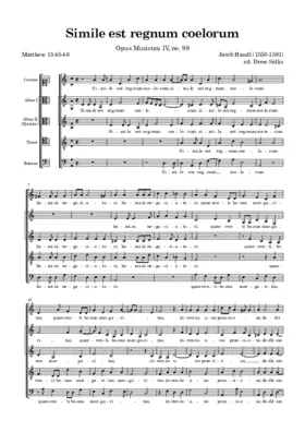 Simile est regnum coelorum