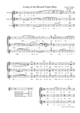 Litany of the Blessed Virgin Mary