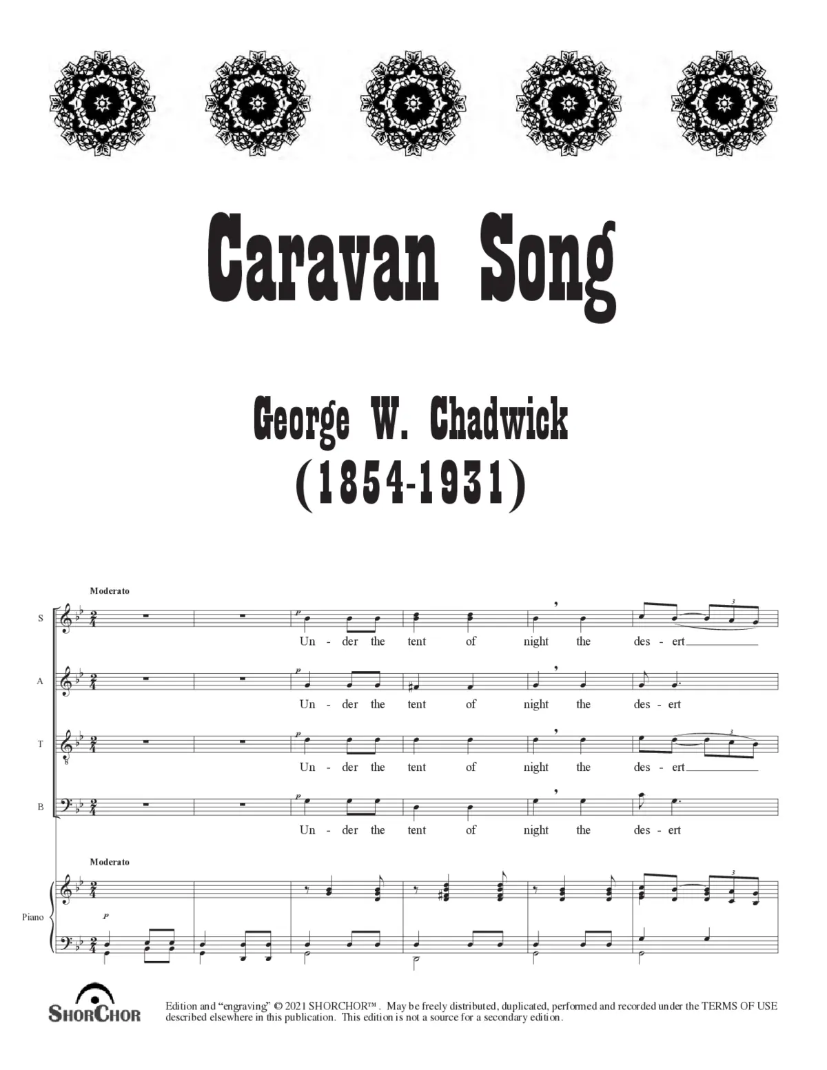Caravan Song - Page 1