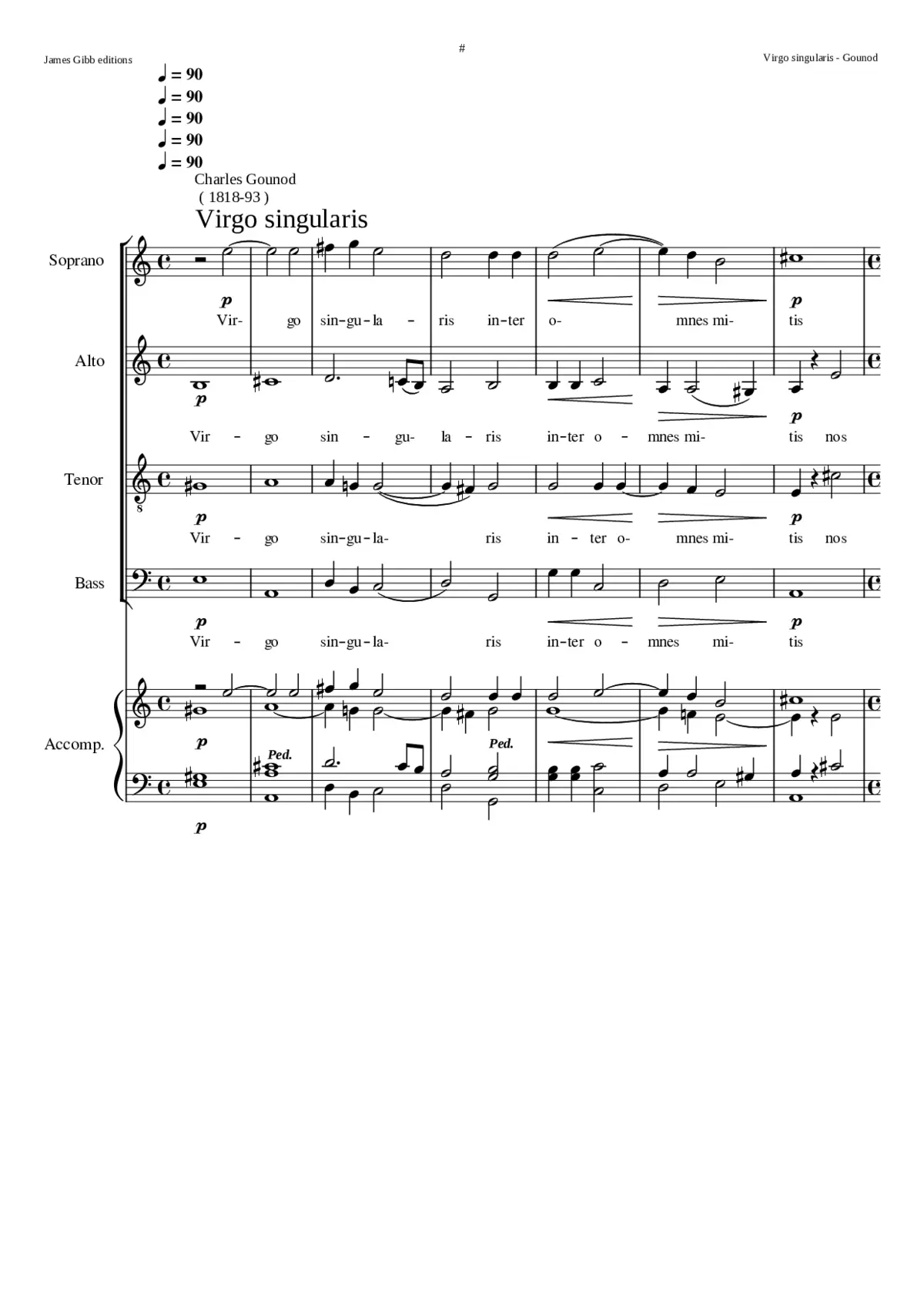 Virgo Singularis - Page 1