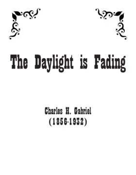 The daylight is fading