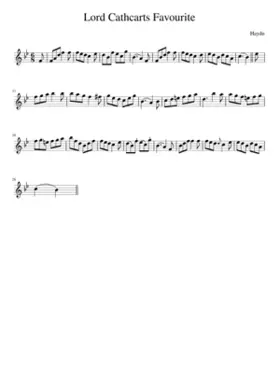 Lord Cathcarts Favourite