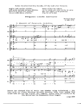 Regina caeli laetare