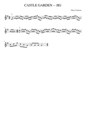 CASTLE GARDEN -- JIG