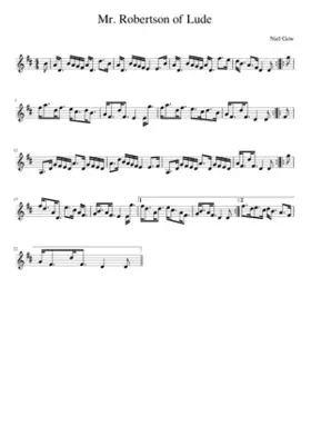 Mr. Robertson of Lude