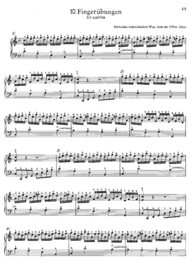 Fingerübungen, K.626b
