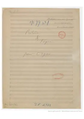 3 Préludes et Fugues